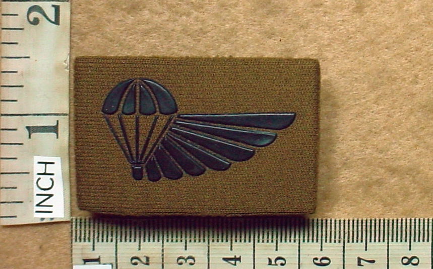 2091 South African Army Air Supply Dispatcher parachute wing, Combat Dress (DW1 9 33)