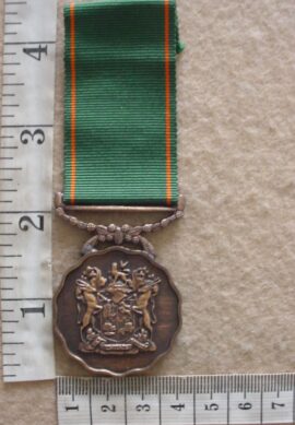 9365 South African Good Service Medal for 10 Years Long Service, full size