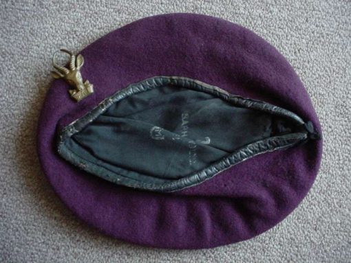 9409 1 Para Bn beret and badge (Ref. SA)