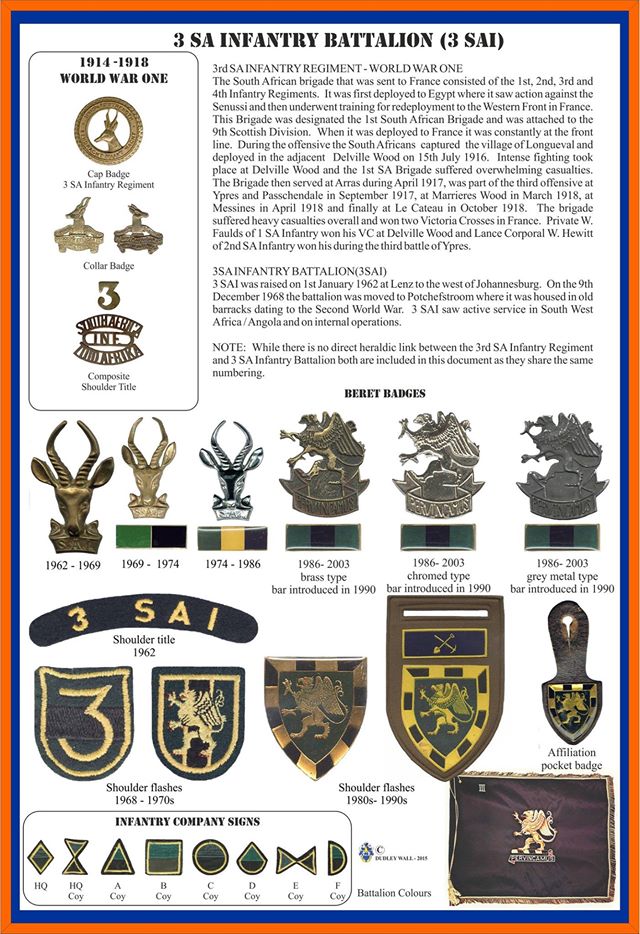 9479 3 South African Infantry stable belt (AD3979) - Image 3