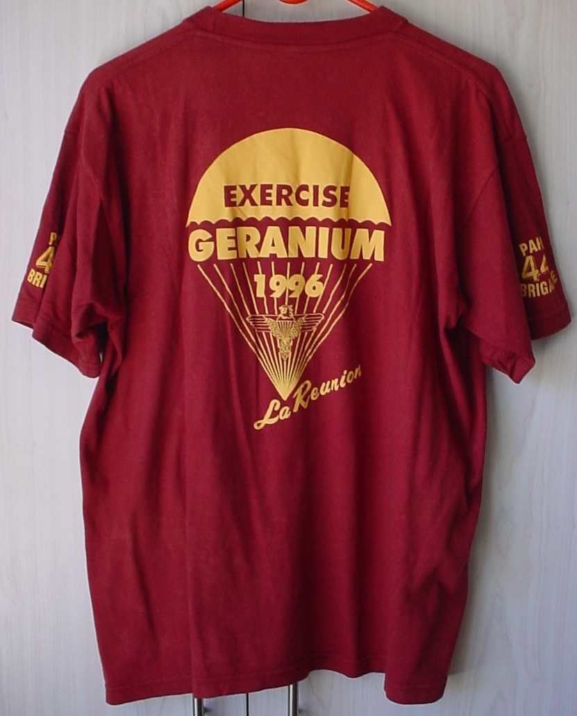 9830 44 Parachute Brigade Exercise Geranium, on Island of Reunion in 1996 - Image 4
