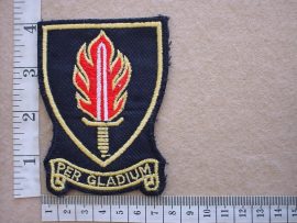 5801 11 Commando Intelligence School tracksuit badge (AD1921)