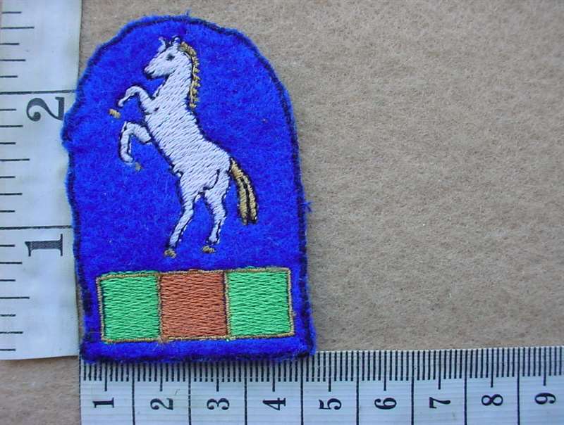 3208 Bloemfontein City Commando beret badge with balkie (Ref. AD215)