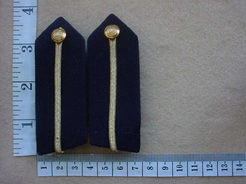 10886 SA Railway Police Officers collar gorgets (Ranks-AD3585)