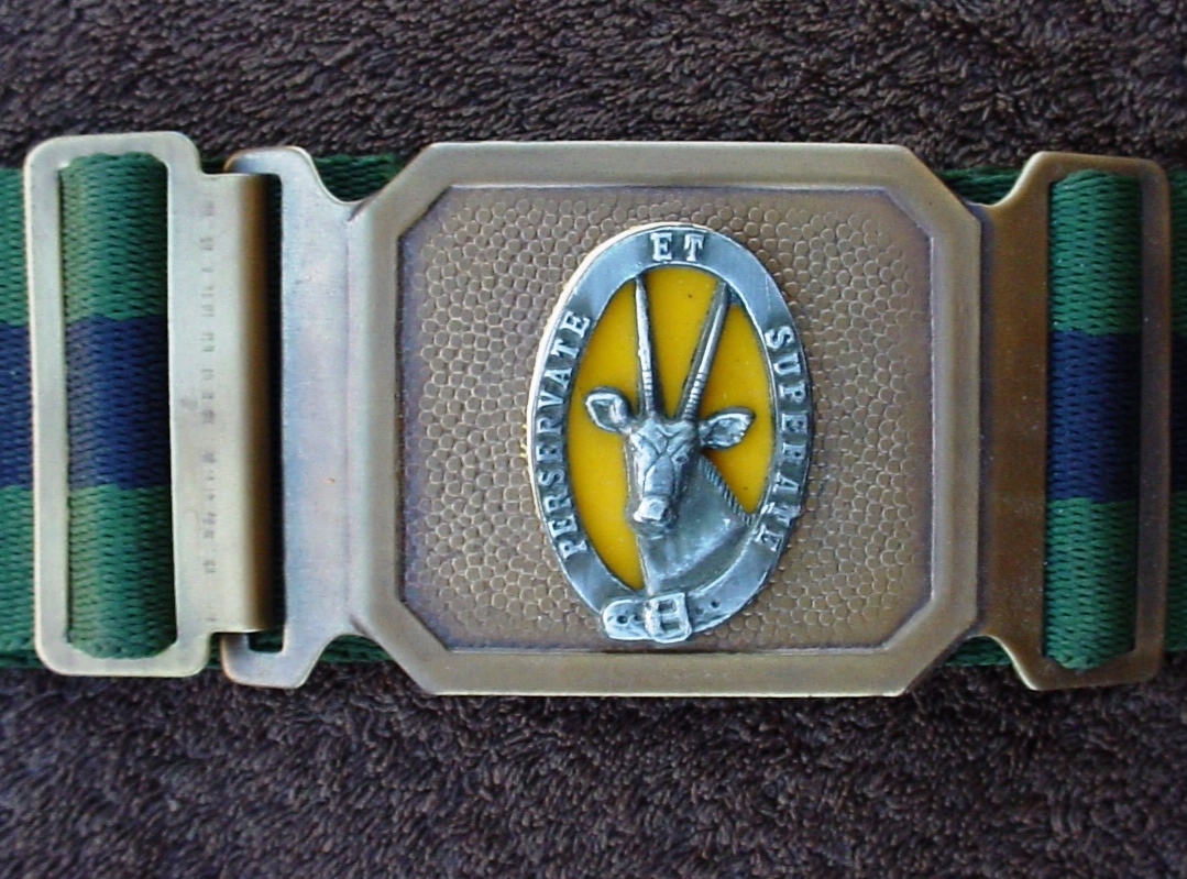 9481 8 South African Infantry stable belt (AD3986)