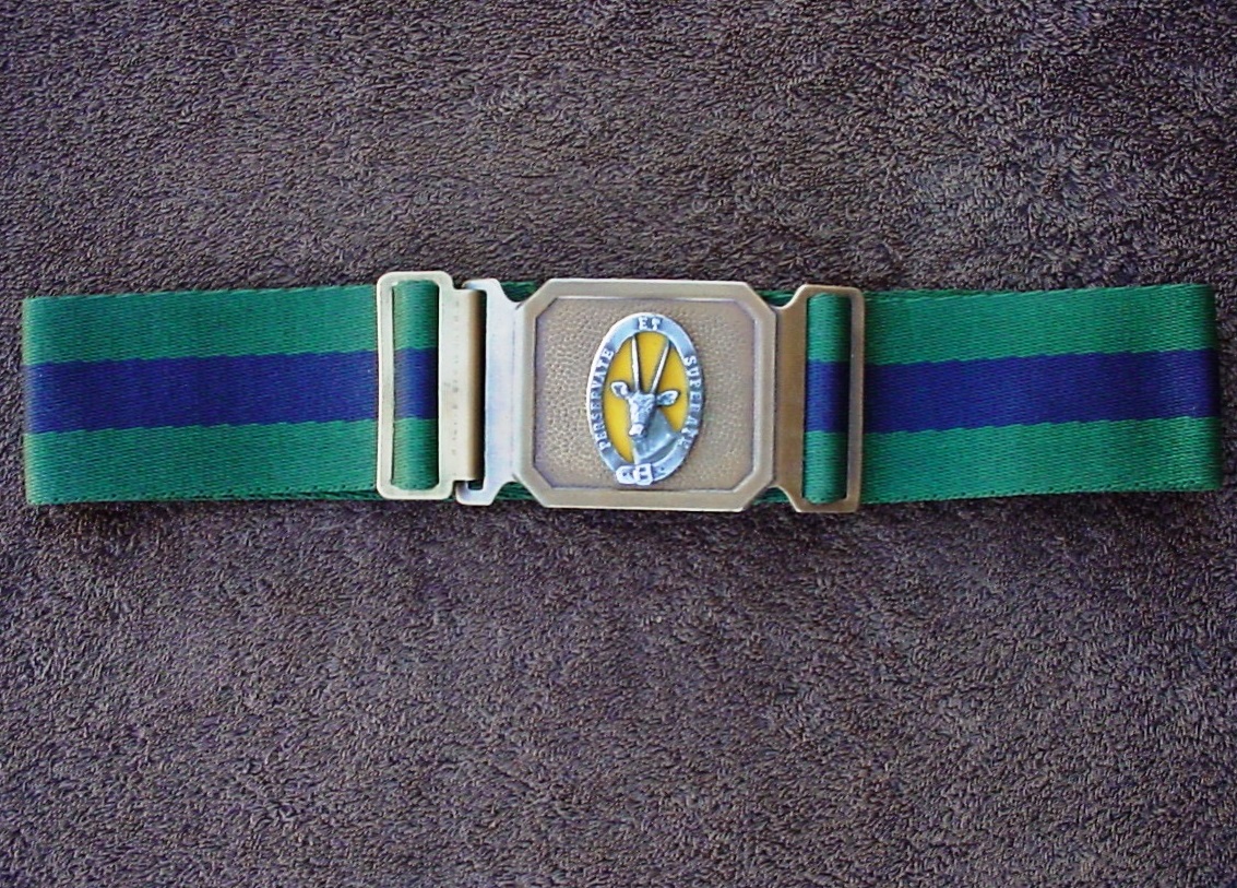 9481 8 South African Infantry stable belt (AD3986) - Image 2
