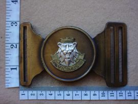 9504 2 Cape Corps Battalion stable belt buckle (AD4077)