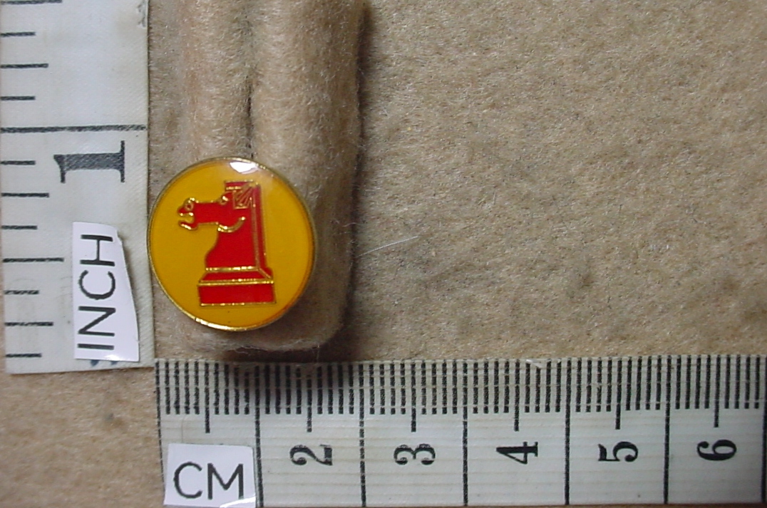 8906 South African Army Battle School beret badge button (AD480)
