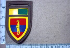 6278 6 Field Engineer Regiment arm flash, 7 SA Infantry Division balkie (AD5535)