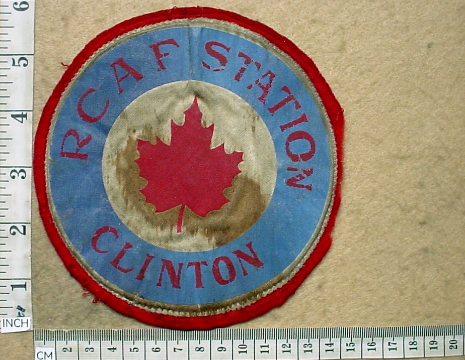 3832 Royal Canadian Air Force Station Clinton flight suit patch (AF Canada)