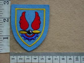 8534 Belgian Air Force Support Wing arm patch (AF Belgium)