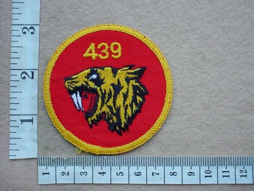 8791 RCAF 439 Squadron flight suit patch (Ref. AF Canada)