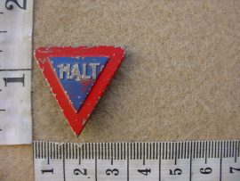 6417 German Winter Welfare Organization (WHW) Halt tinnie (Army Germany)