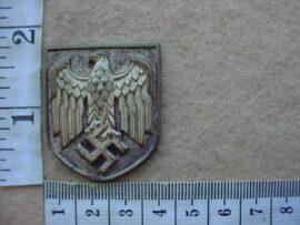 8615 German Afrika Korps tropical helmet badge (Army Germany)