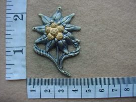 6573 German Army Mountain Infantry cap badge (Army Germany)