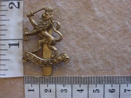 8638 Free Netherlands Army cap badge, 10 Commando, WW2 (Army Netherlands)