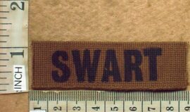 6913 SA Army name tape, SWART (Army SA)