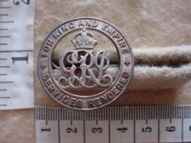 150 South African Silver War Badge for Services Rendered (Army SA)