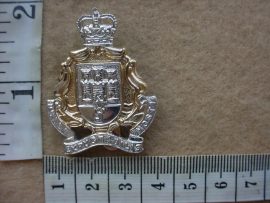 2617 Royal Gibraltar Regiment cap badge (Army UK)