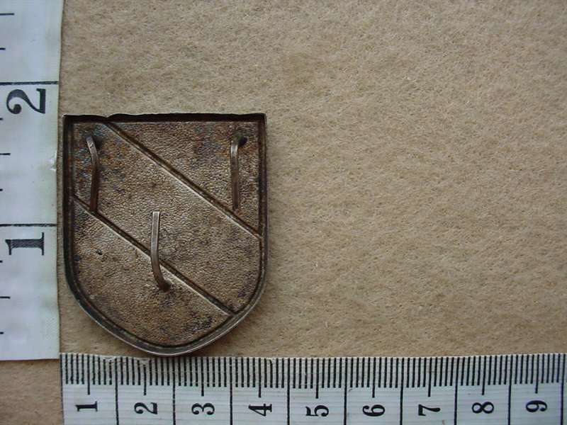 8616 German Afrika Korps tropical helmet badge (Army Germany) - Image 2