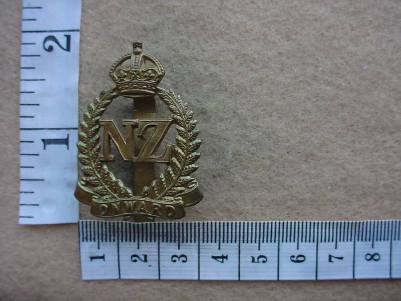 3184 New Zealand Expeditionary Force cap badge (Ref. Army New Zealand)