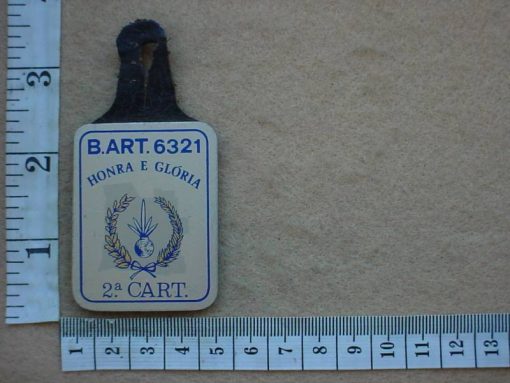 5342 Portuguese 6321st Artillery Battery 2nd Coy pocket flash (Army Portugal)