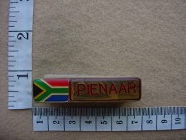 2867 SA Army name badge Pienaar (Ref. Army SA)