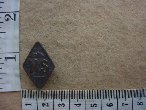 5019 South African National Service lapel badge, numbered (Army SA)