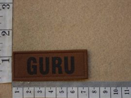 6423 SA Army name tape, GURU (Army SA)