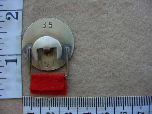 8371 South African On Service lapel badge for Key Men (Army SA) - Image 2