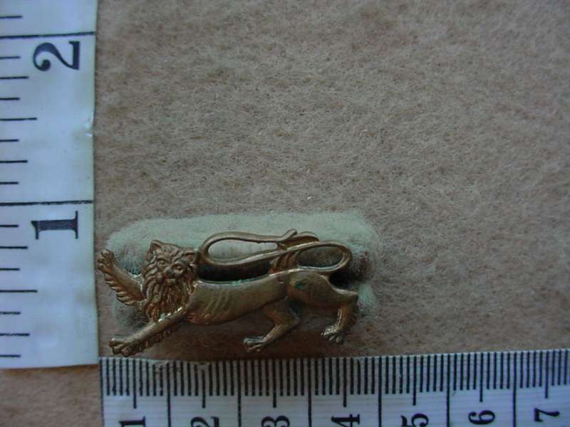 8135 British and Irish Rugby Union Tour to South Africa in 1972 lapel badge (BACB139)