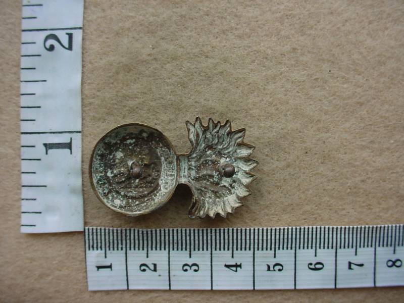 2618 Royal Northumberland Fusiliers collar badge (Ref. BACB 140) - Image 2