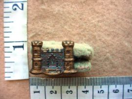 2620 Suffolk Regiment collar badge (BACB 157)