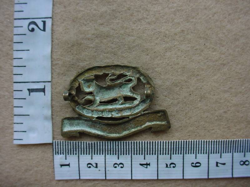 2625 Leicestershire Regiment collar badge (Ref. BACB 174) - Image 2