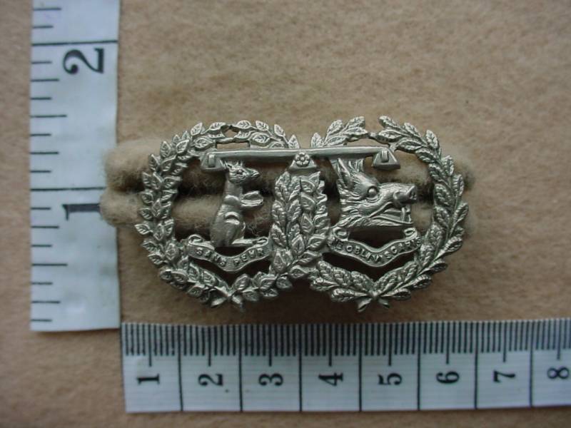 2663 Argyll and Sutherland Highlanders collar badge (Ref. BACB 269)