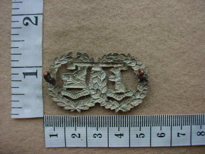 2663 Argyll and Sutherland Highlanders collar badge (Ref. BACB 269) - Image 2