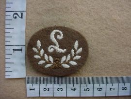 2830 British Army Gun Layer arm badge (BACI503)