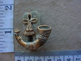 8139 Oxfordshire and Buckinghamshire Light Infantry collar badge (Ref. BAICB1195)