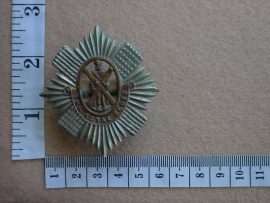 1885 Royal Scots cap badge (Ref. BBA 122)
