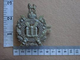 1890 King's Own Scottish Borderers cap badge (Ref. BBA 125)