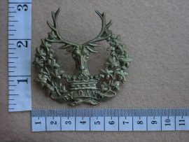 1897 Gordon Highlanders cap badge (Ref. BBA 127)