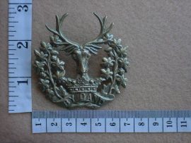 1898 Gordon Highlanders cap badge (Ref. BBA 127)