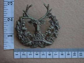 1899 Gordon Highlanders cap badge (Ref. BBA 127)