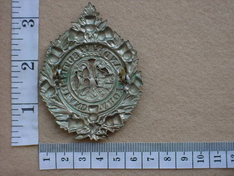 2335 Argyll and Sutherland Highlanders cap badge (Ref. BBA 133) - Image 2