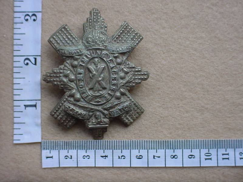 2341 Black Watch (Royal Highland Regt) cap badge (BBA 136)