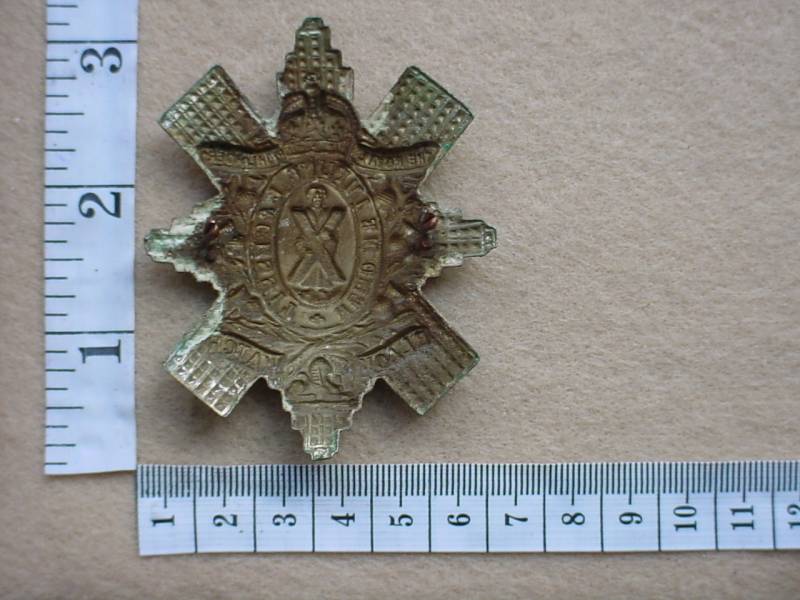 2341 Black Watch (Royal Highland Regt) cap badge (BBA 136) - Image 2