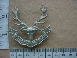 10557 Seaforth Highlanders cap badge (Ref. BBA 138)