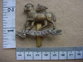 2373 Royal West Surrey Regt (The Queens) cap badge (Ref. BBA 158)