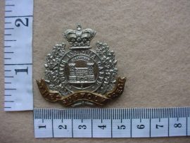 2396 Suffolk Regiment QVC cap badge (Ref. BBA 173 variation)