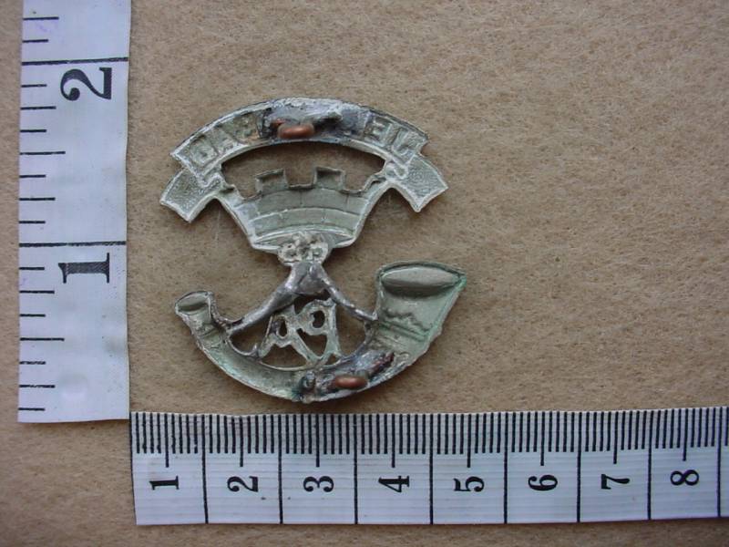 2399 Somerset Light Infantry cap badge (Prince Alberts) (Ref. BBA 176) - Image 2